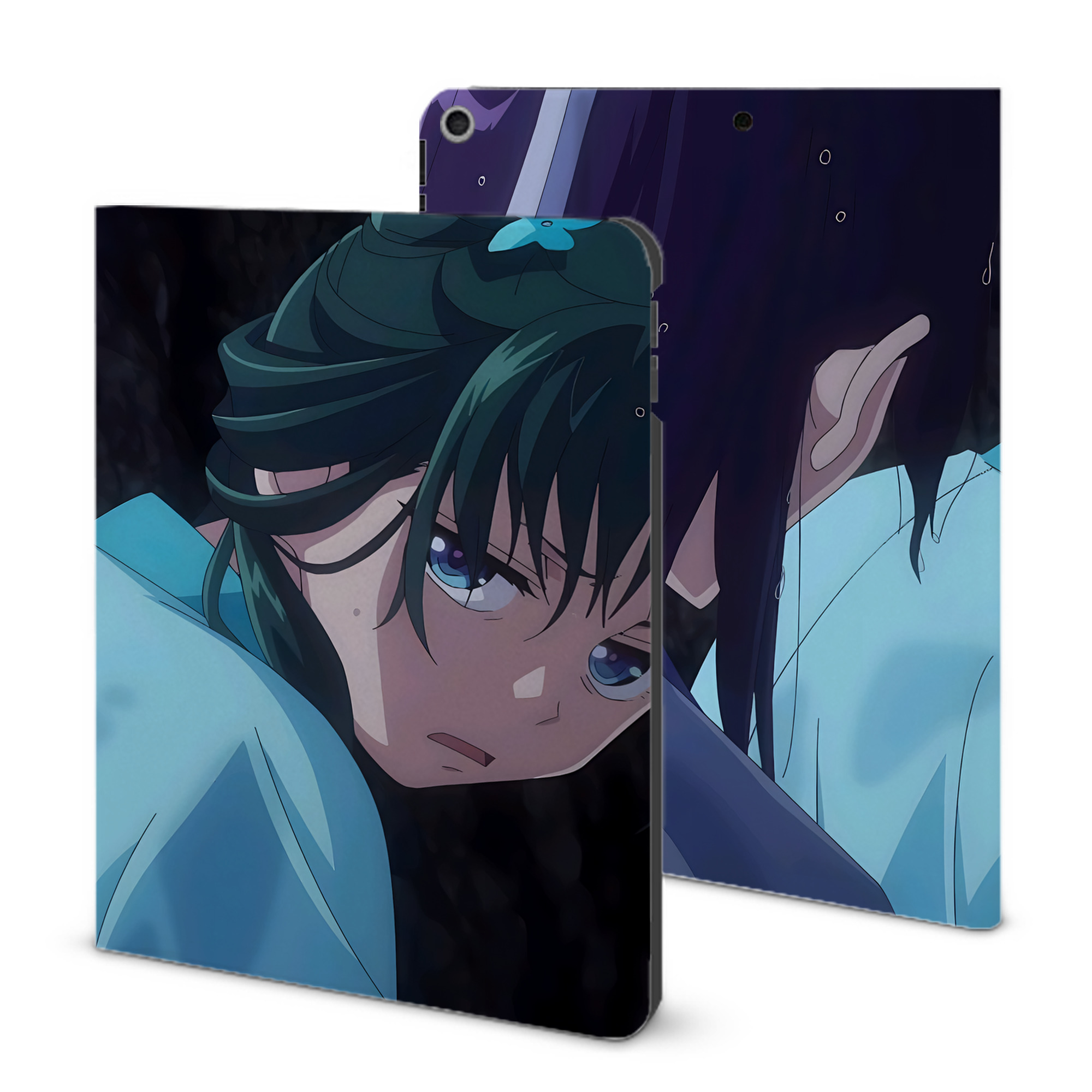 （画像用） 薬屋のひとりごと The Apothecary Diaries IPad ケース ブック型 PUレザー TPU 耐衝撃 軽量 薄型 ペン収納なし 全面保護 IPad 各モデル対応